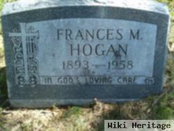 Frances M Hogan