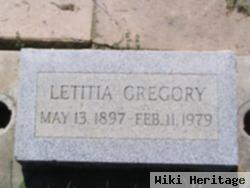 Letitia Gregory