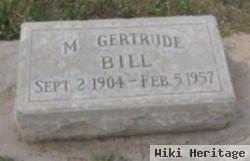 Minnie Gertrude Brown Bill