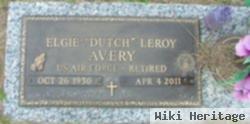 Elgie Leroy "dutch" Avery