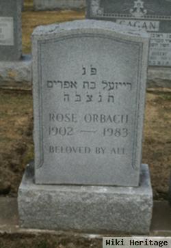 Rose Orbach