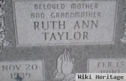 Ruth Ann Taylor