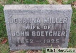 Johanna Miller Boetcher