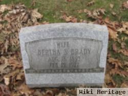 Bertha S Brady