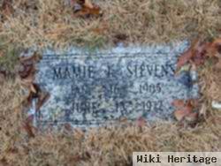 Mamie L Stevens