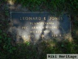 Pfc Leonard E. Jones