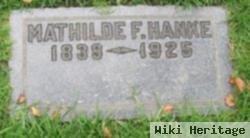 Mathilde F Hanke