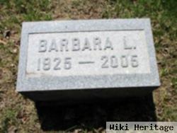 Barbara L O'brien