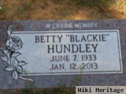 Betty Lou "blackie" Parker Hundley