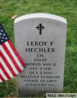 Leroy F Hechler