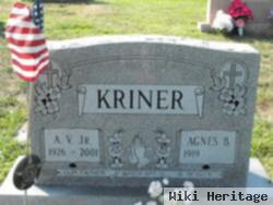 Agnes B Kriner