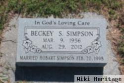 Beckey Sue Simpson