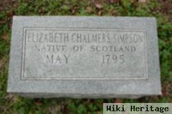 Elizabeth Chalmers Simpson