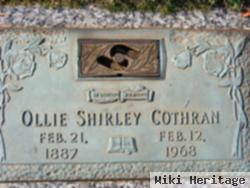 Ollie Shirley Cothran