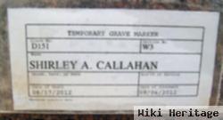 Shirley A Hillman Callahan