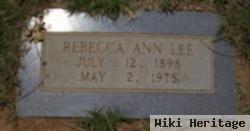 Rebecca Ann Lee