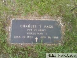 Charles Tyron Page