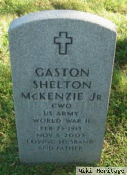 Gaston Shelton Mckenzie, Jr