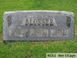 Edward D Blosser