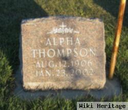 Alpha Thompson