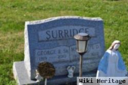 George R Surridge, Sr