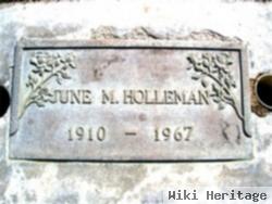 June Mary Williams Holleman