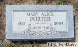 Mary Alice Porter