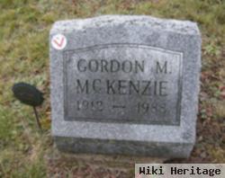 Gordon M Mckenzie