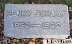 Henry Schaaf