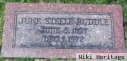 June Bright Steele Ruddle