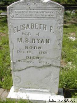 Elizabeth F. Ryan