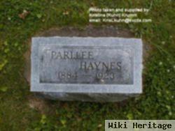 Parllee Haynes