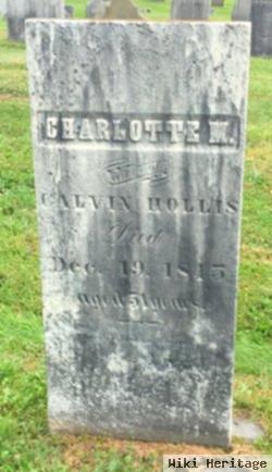 Charlotte M Hollis