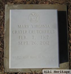 Mary Virginia Crater Crutchfield