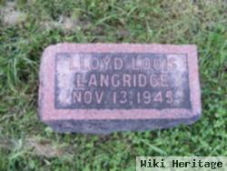 Lloyd Louis Langridge