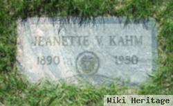 Jeanette W Kahm