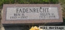 Helen Mary Warkentin Fadenrecht