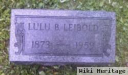 Lulu B Leibold