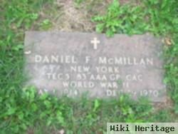 Daniel F. Mcmillan