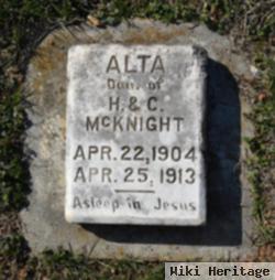 Alta Mcknight