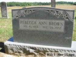 Rebecca Ann Brown