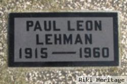 Paul Leon Lehman