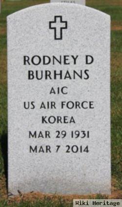 Rodney D Burhans