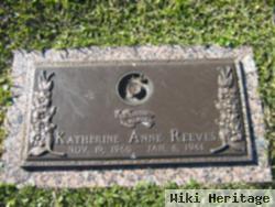 Katherine Anne Reeves