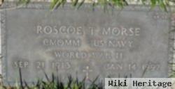 Roscoe T Morse