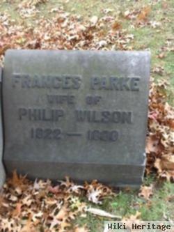 Frances Parke Wilson