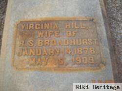 Virginia Hill Broadhurst