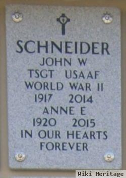 John W Schneider