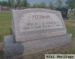 Forrest D Pittman