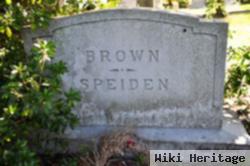 Ida Rankin Brown Speiden